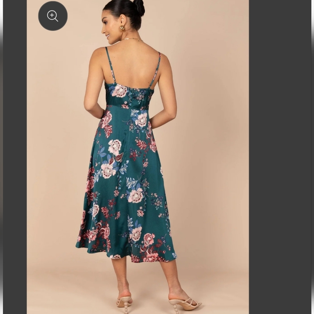 Petal & Pup Alejandro Cowl Neck Mididress - Picture 4 of 15